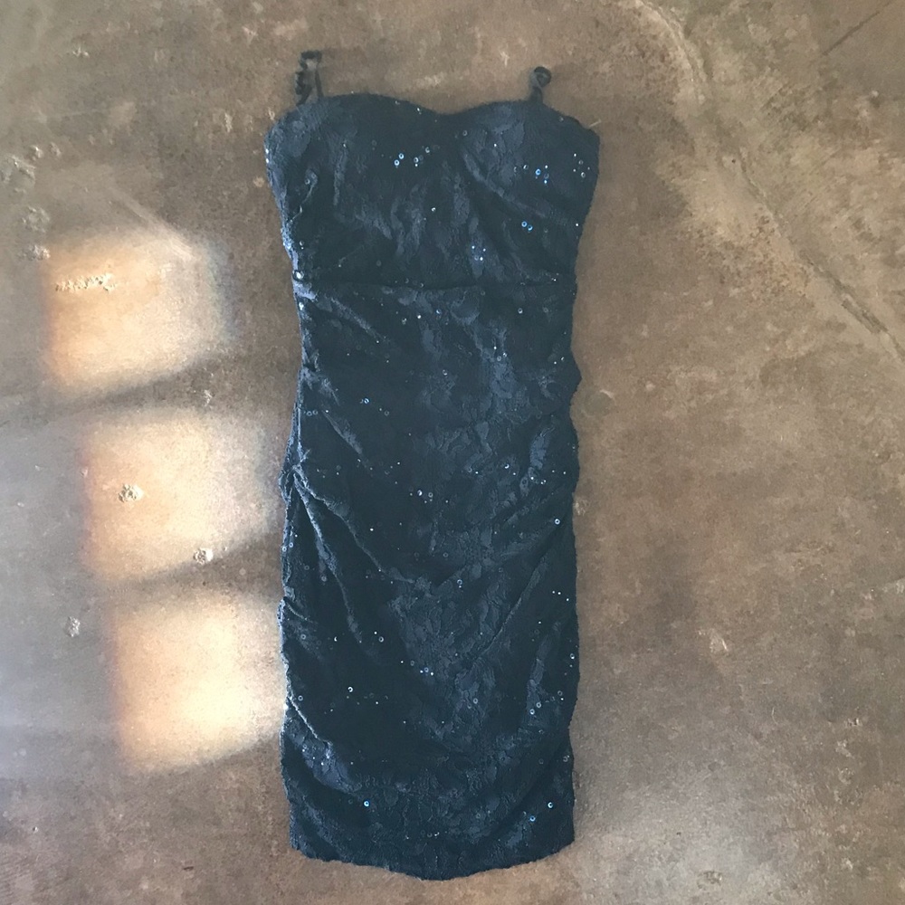 Sequined tight dress